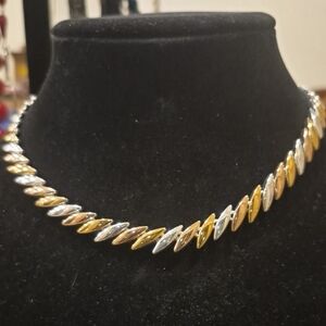 Gold and Silver Necklace